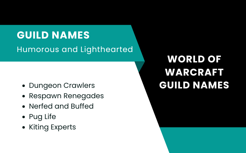 World of Warcraft Guild Names