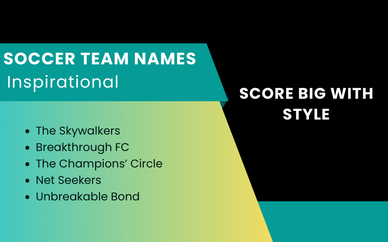 Soccer Team Names