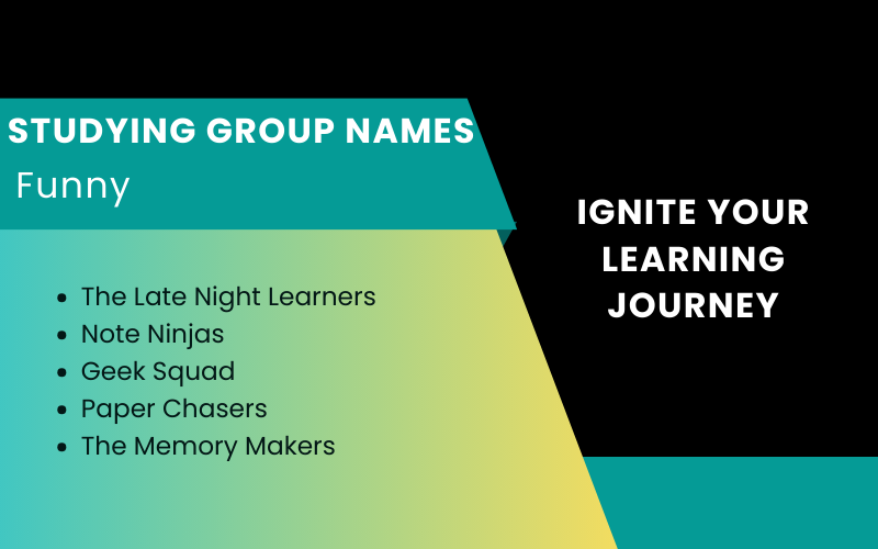 Studying Group Names