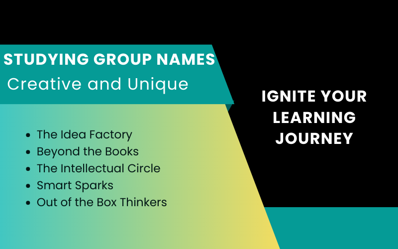 Studying Group Names