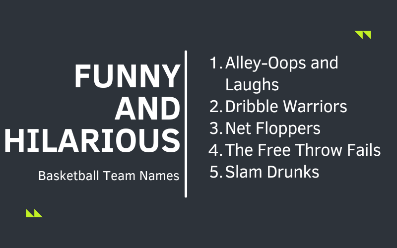 Basketball Team Names