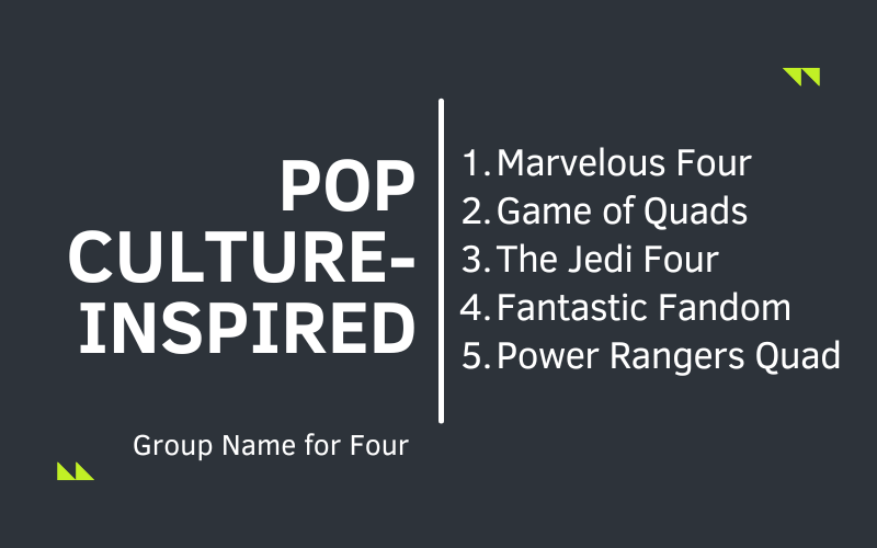 Group Name for Four