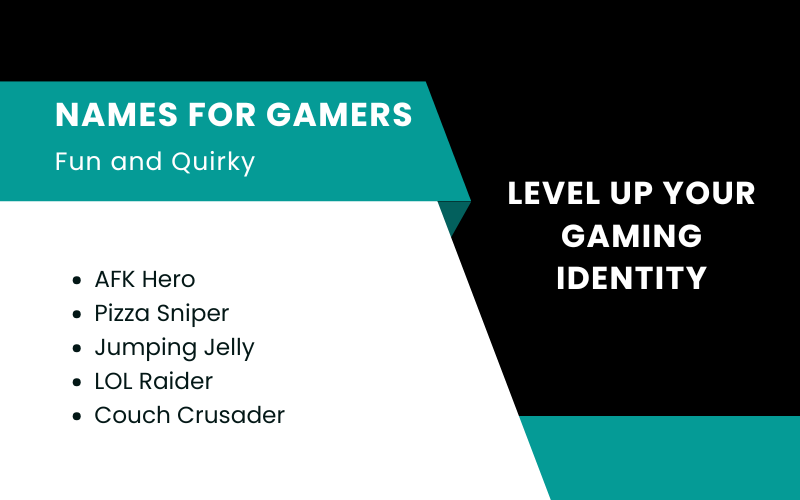 Names for Gamers